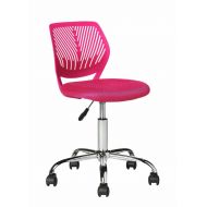 Krzesło biurowe z regulacją wysokości z podnośnikiem gazowym - różowe 8330 - mesh_gas_lift_height_adjustable_office_chair_-_pink_5548330__1.jpg