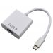 PRZEJŚCIÓWKA ADAPTER HDMI 4K - USB C PRO TV SMARTFON LAPTOP TABLET 8701