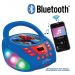 BOOMBOX Radioodtwarzacz LEXIBOOK SpiderMan RCD109SP Bluetooth Niebieski