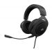 Zestaw słuchawkowy do gier Corsair HS50 Xbox One / PS4 / PC - czarny / zielony  7446