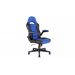 Ergonomiczne krzesło do gier Raptor ze sztucznej skóry Argos Home - niebieskie 4370