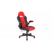 Ergonomiczne krzesło gamingowe Argos Home Raptor ze sztucznej skóry - czerwone 3176
