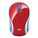 Mysz bezprzewodowa Logitech M187 Mini - czerwona   4449