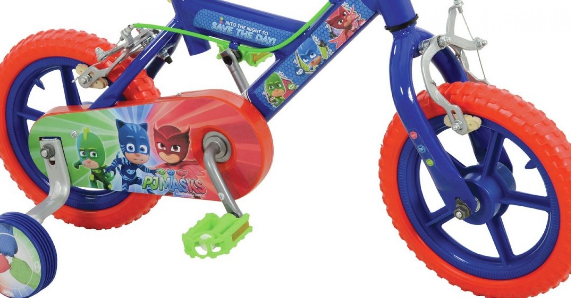 ROWER DZIECIĘCY FIRMOWY PJ MASKS 12 CALI+KÓŁKA GWA Rowery Dziecięce